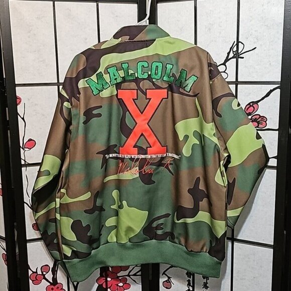 Malcolm X Camo Work Jacket Size 2X New - Picture 10 of 10